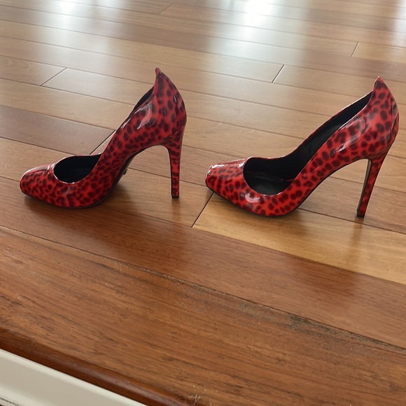 Jerome C Rousseau - Aizza Leopard Patent Red - 39.5 - Picture 2 of 5